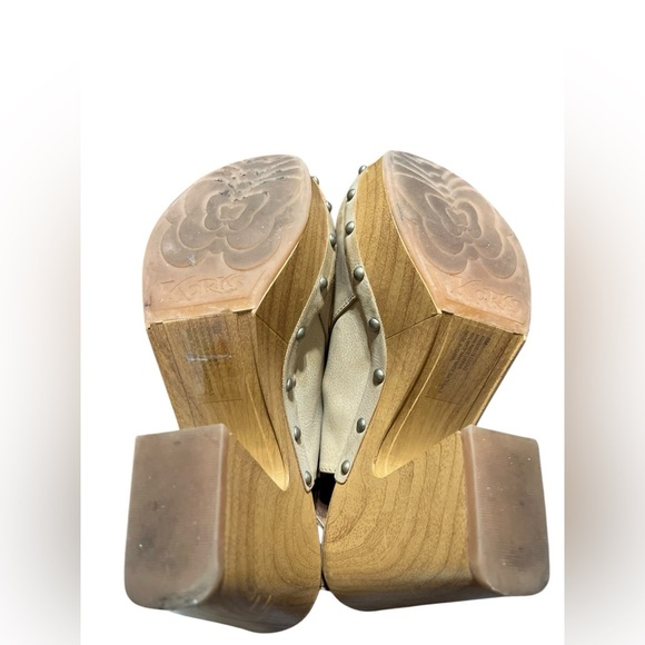 Korks Delaney Sling Back Platform Shoes Clogs - Picture 7 of 7